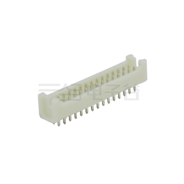Pitch 2.00mm 180°双排加强 DIP型 Wafer 2×15Pin 本色 HF