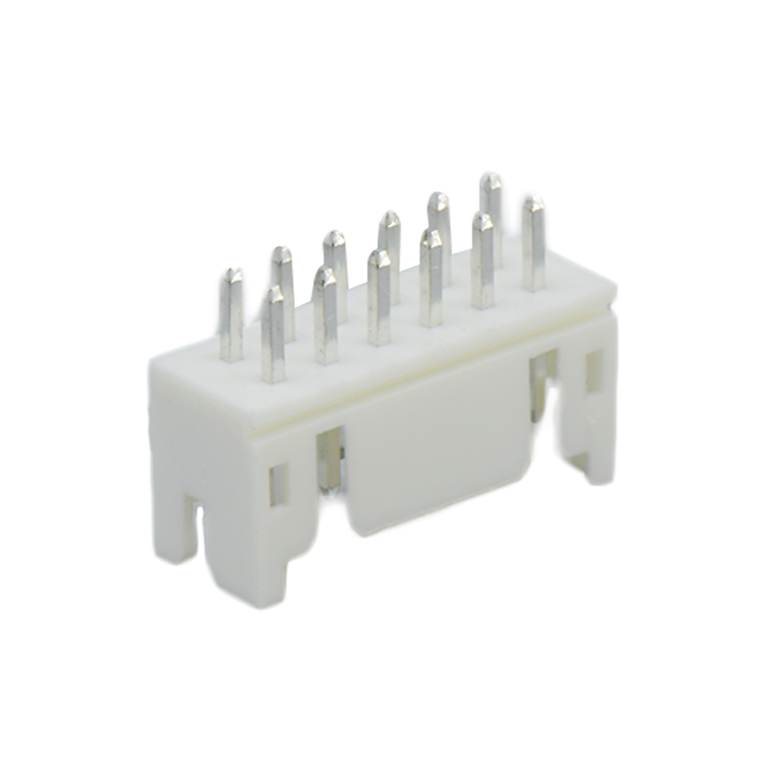 Pitch 2.00mm 180°双排DIP型 Wafer 2×6Pin 本色 HF