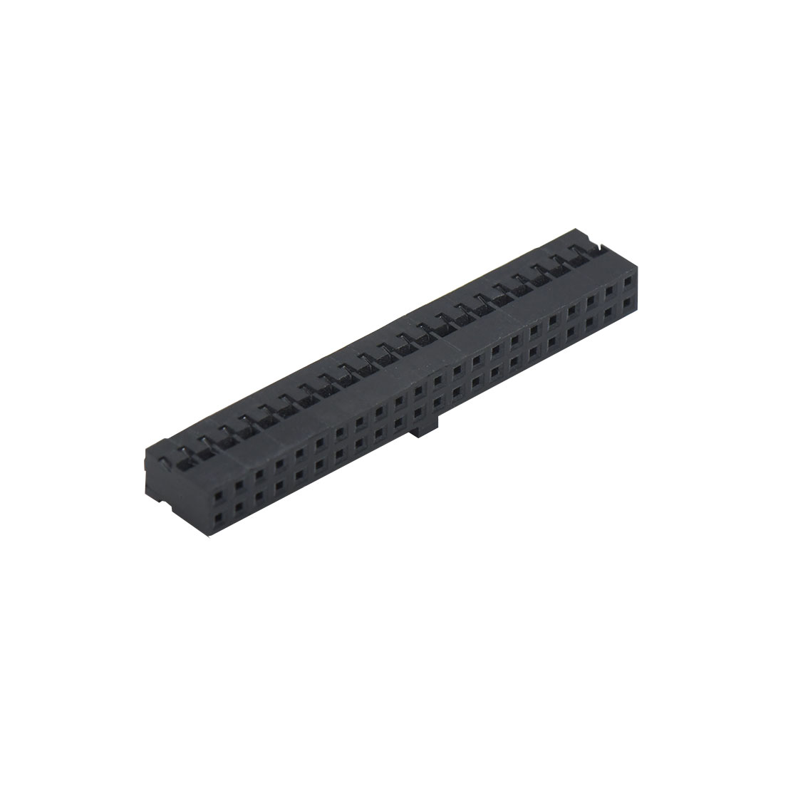 Pitch 2.00mm 双排带凸台Housing 2X22Pin 黑色