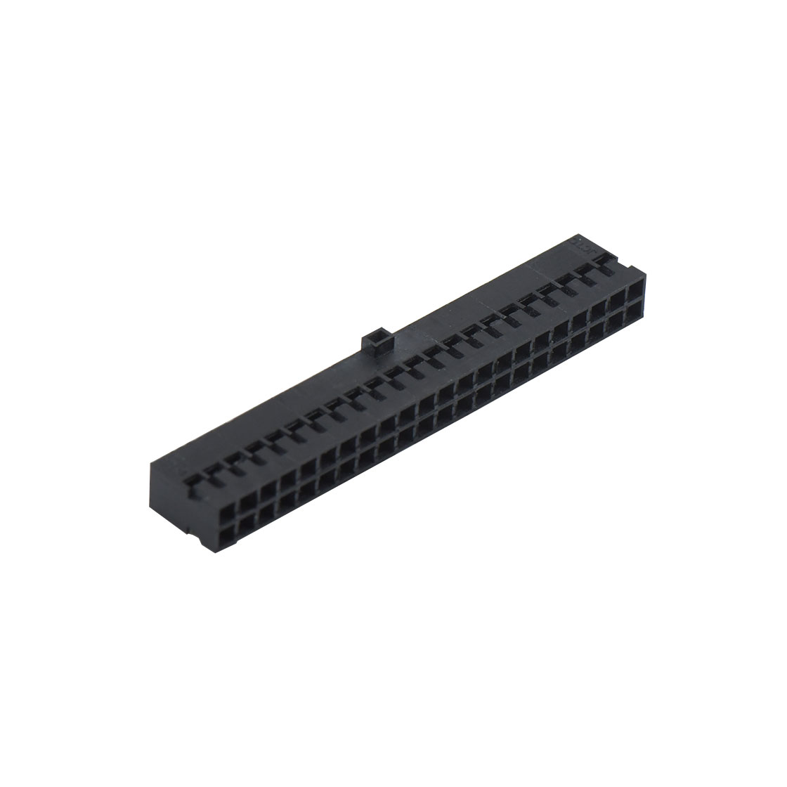 Pitch 2.00mm 双排带凸台Housing 2X22Pin 黑色