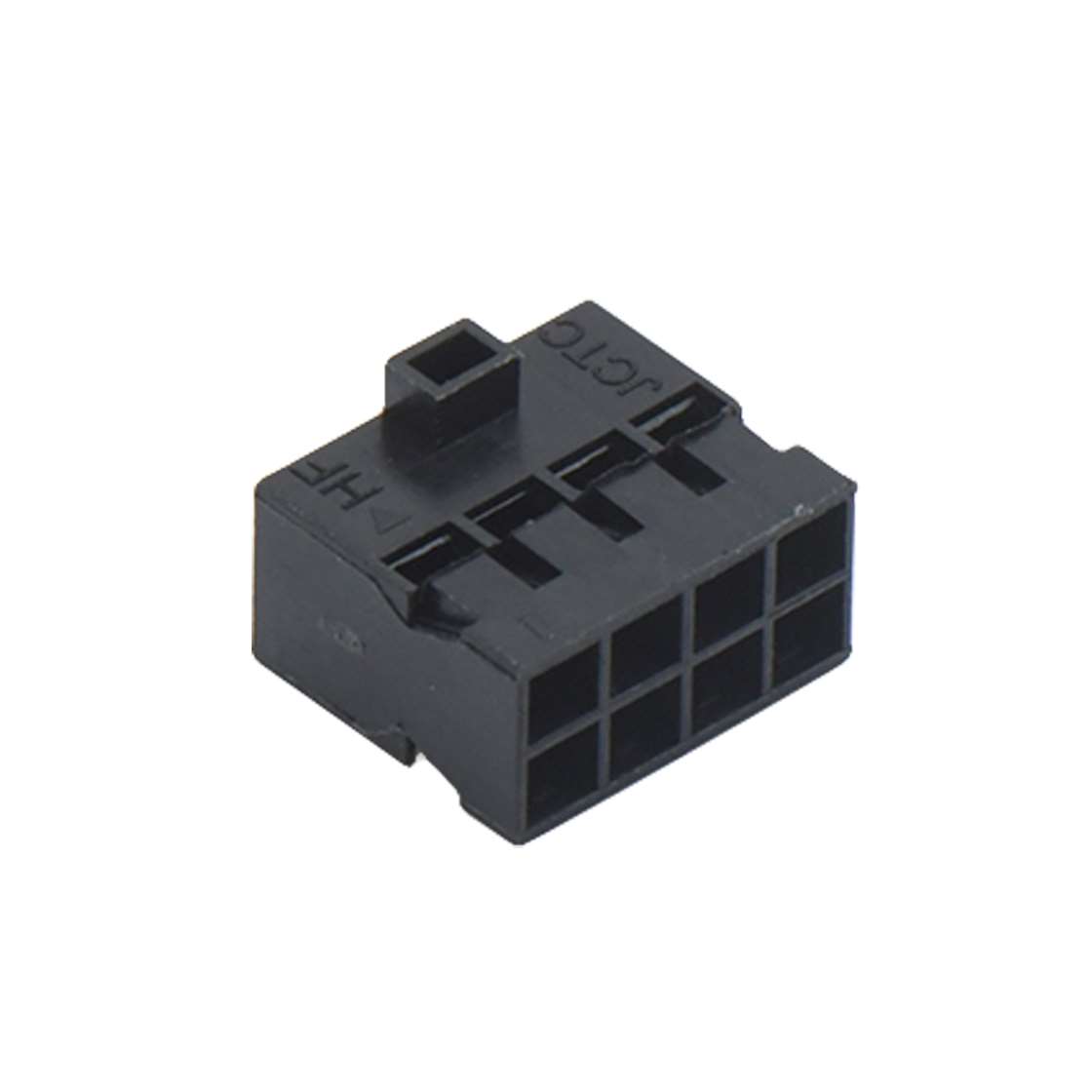 Pitch 2.00mm 双排带凸台Housing 2X4Pin 黑色