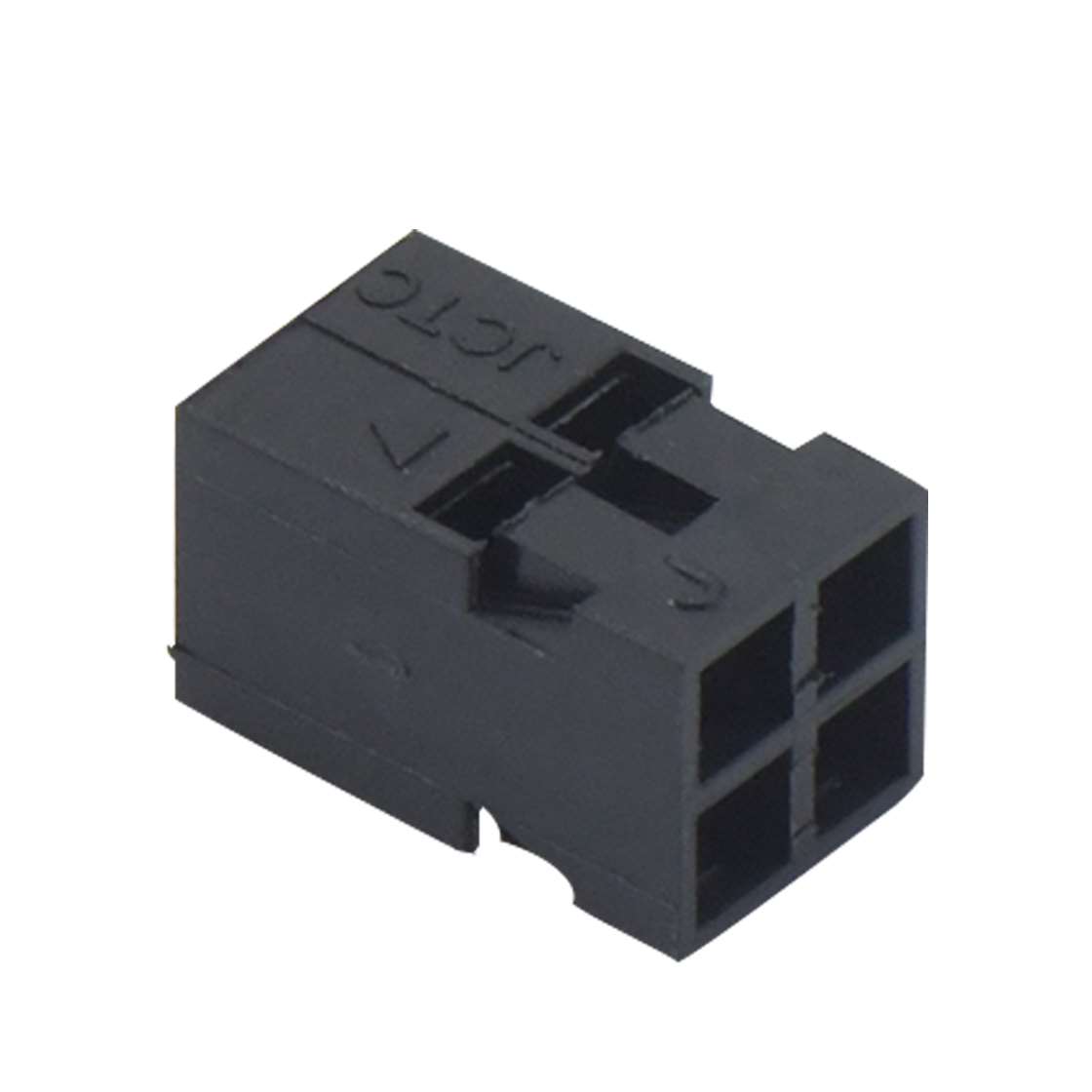 Pitch 2.00mm 双排Housing 2×2Pin 黑色 HF