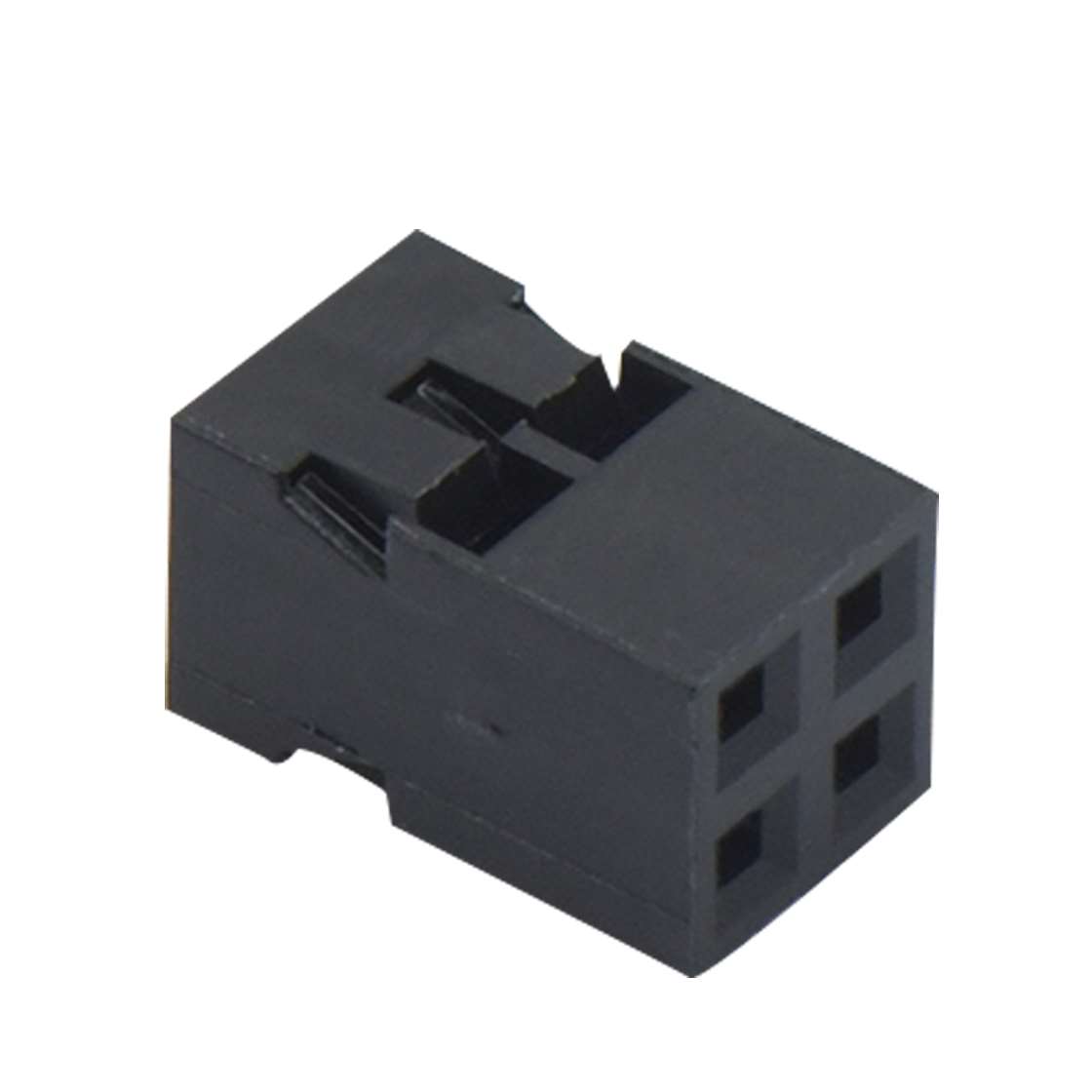 Pitch 2.00mm 双排Housing 2×2Pin 黑色 HF