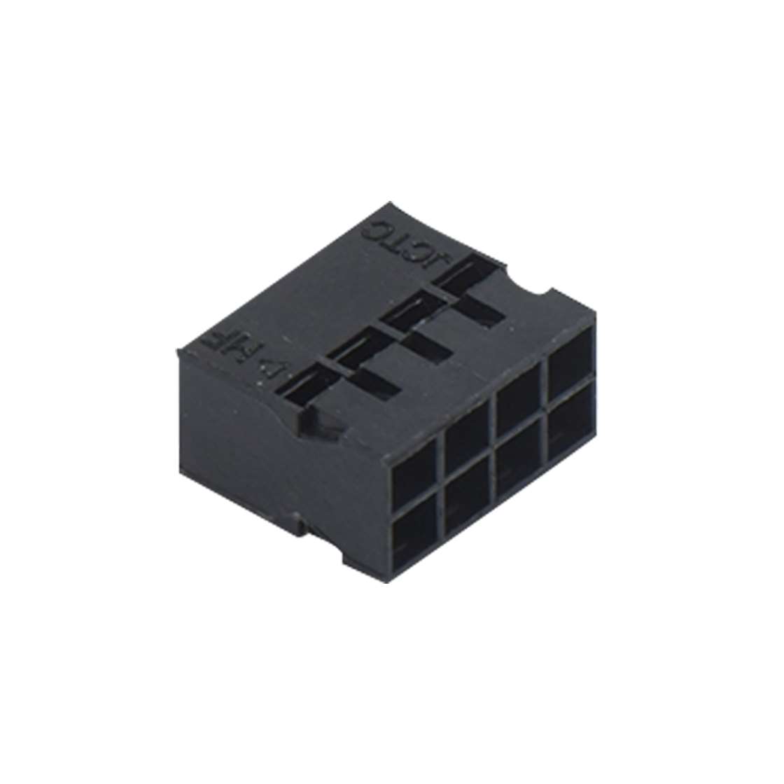 Pitch 2.00mm 双排Housing 2×4Pin 黑色 HF