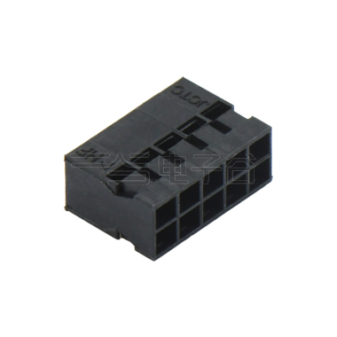 Pitch 2.00mm 双排Housing 2×5Pin 黑色 HF