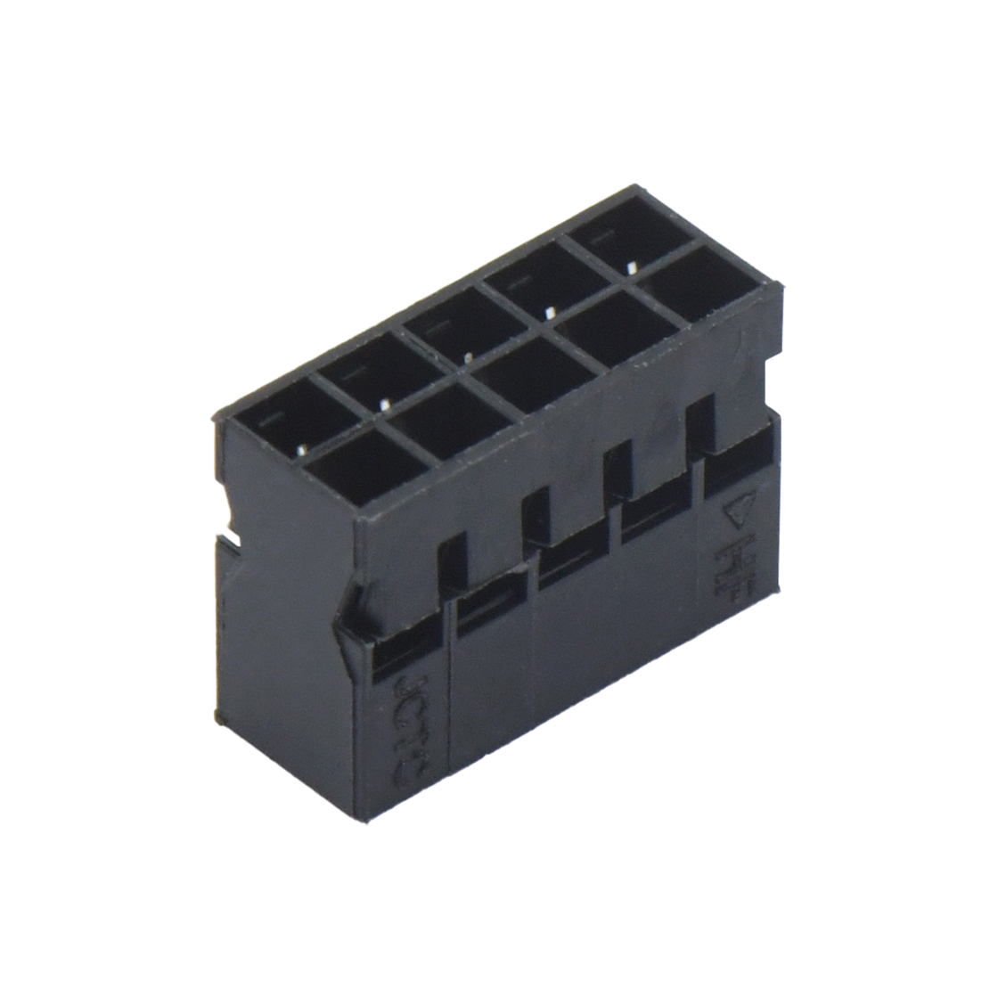Pitch 2.00mm 双排Housing 2×5Pin 黑色 HF