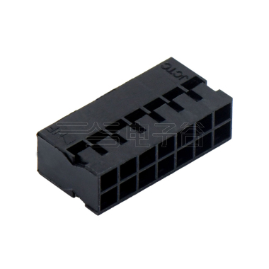 Pitch 2.00mm 双排Housing 2×7Pin 黑色 HF