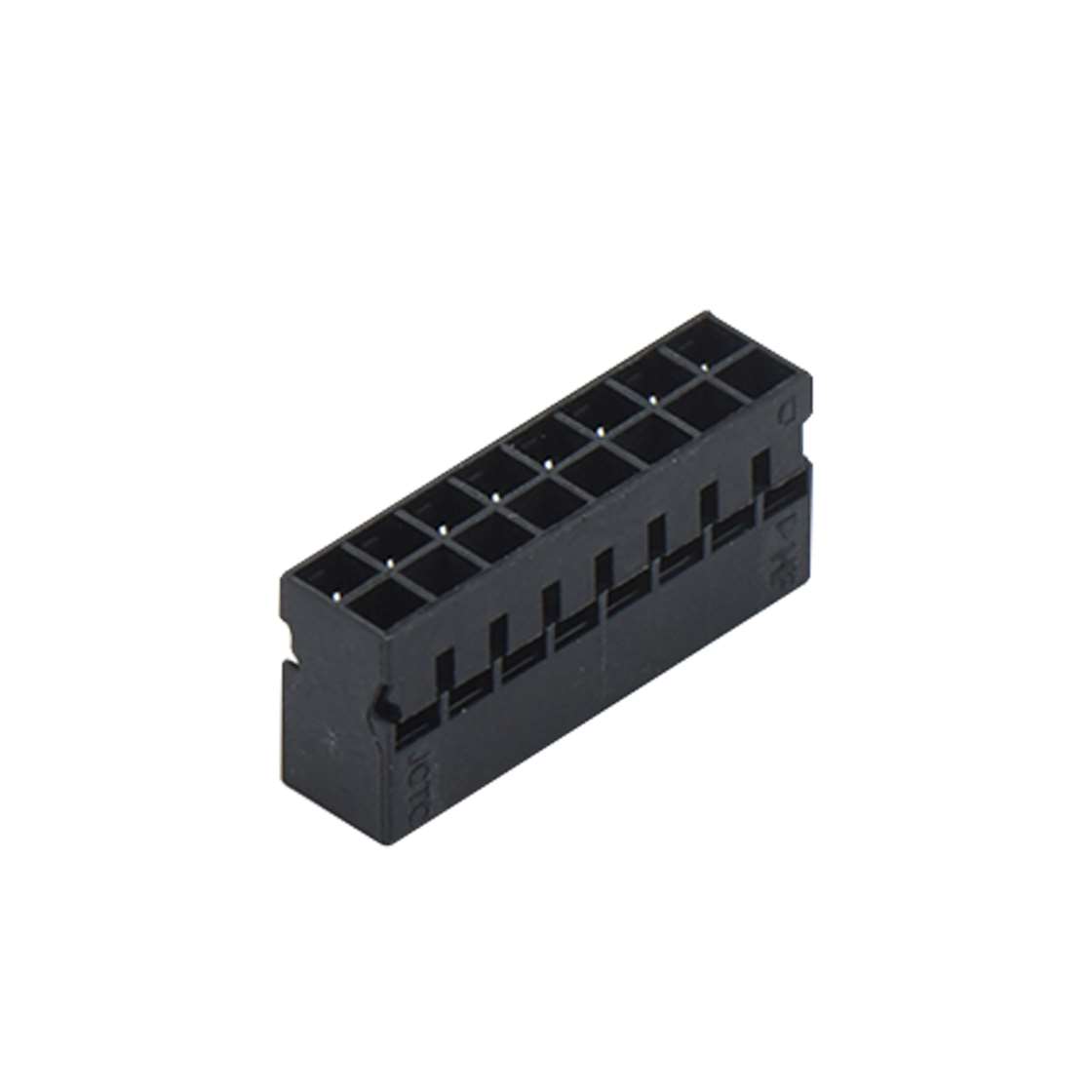 Pitch 2.00mm 双排Housing 2×8Pin 黑色 HF