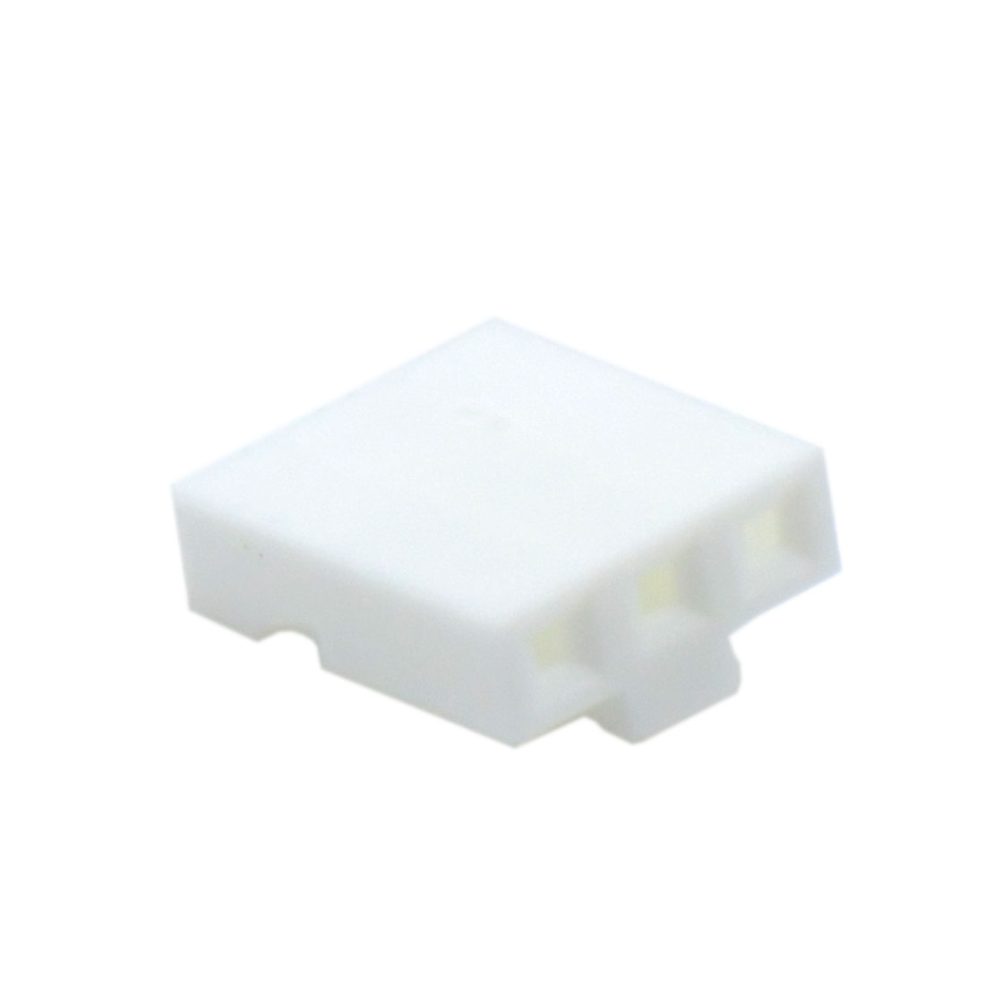 Pitch 2.00mm 单排带卡点Housing 3Pin 白色 HF
