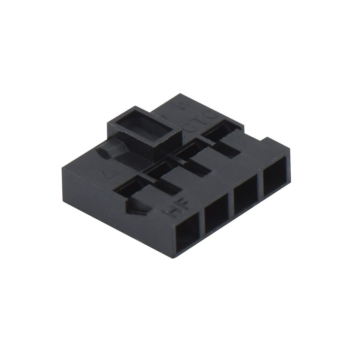 Pitch 2.00mm 单排带卡点Housing