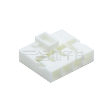 Pitch 2.00mm 单排带卡点Housing 4Pin 白色 HF