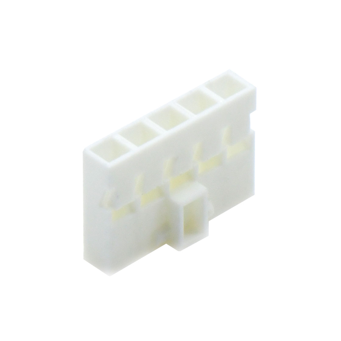 Pitch 2.00mm 单排带卡点Housing 5Pin 白色 HF