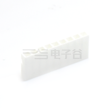 Pitch 2.00mm 单排带卡点Housing 9Pin 白色 HF