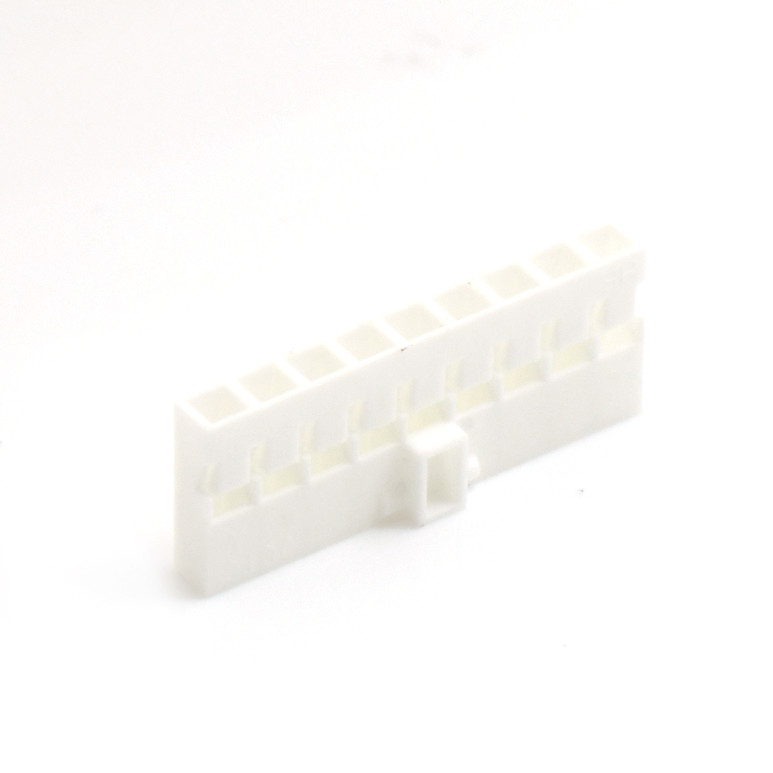 Pitch 2.00mm 单排带卡点Housing 9Pin 白色 HF