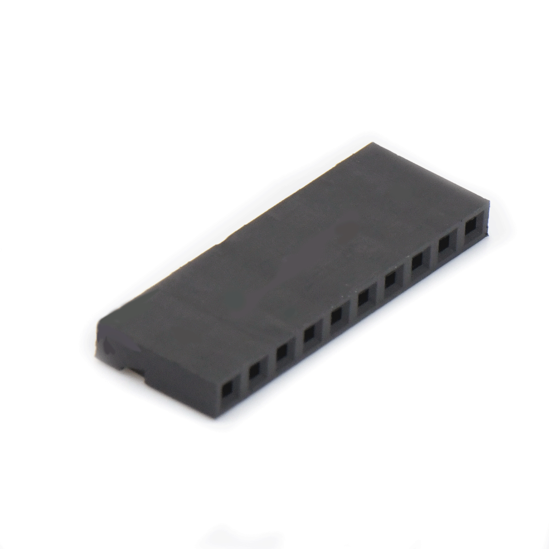 Pitch 2.00mm 单排Housing 10pin 黑色 HF