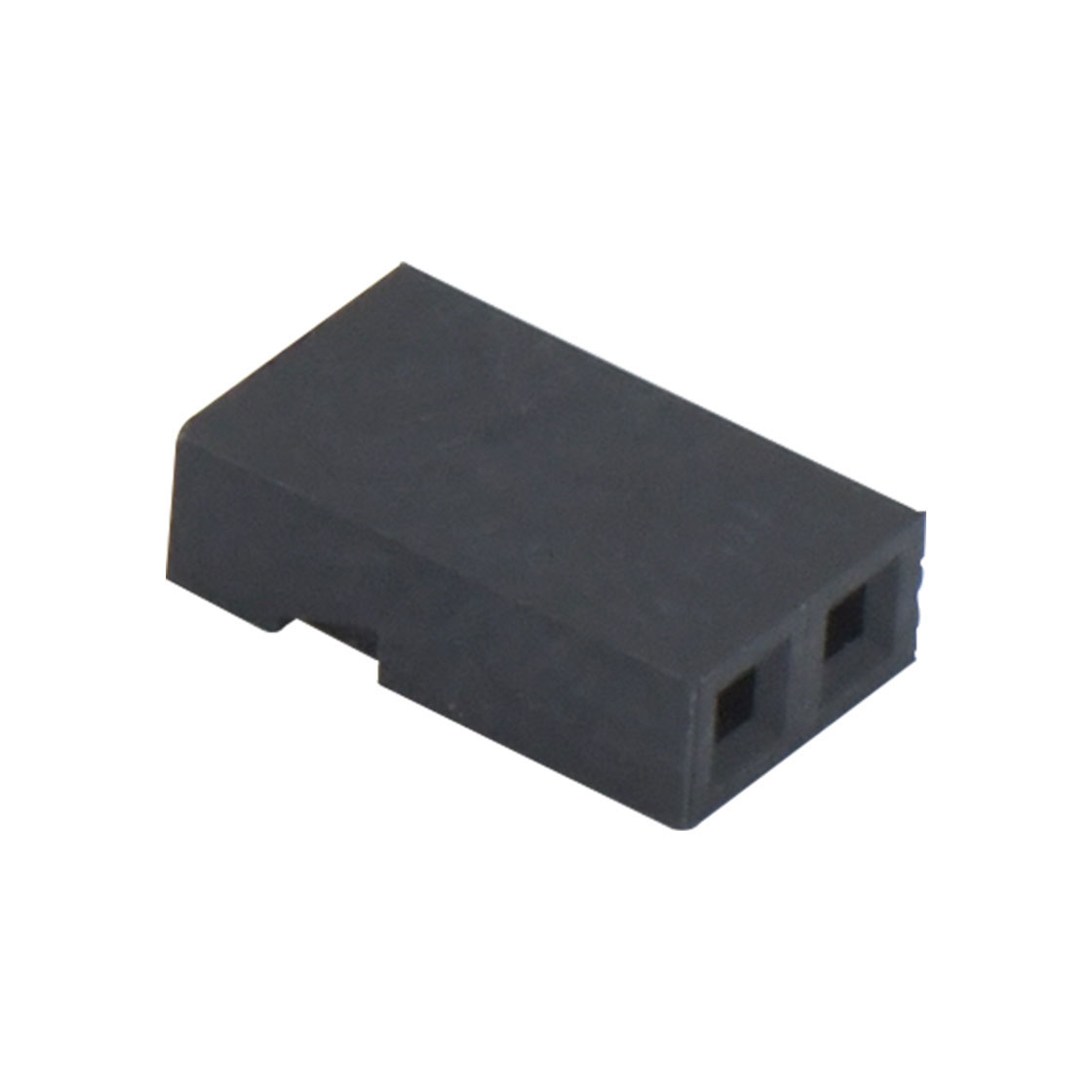 Pitch 2.00mm 单排Housing 2pin 黑色 HF