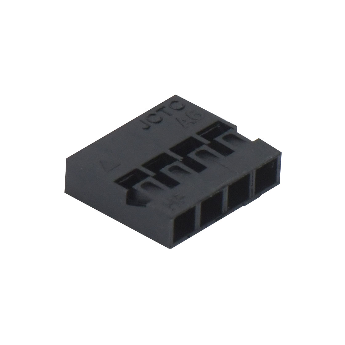 Pitch 2.00mm 单排Housing 4pin 黑色 HF
