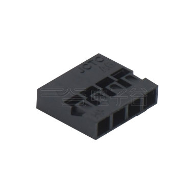 Pitch 2.00mm 单排Housing 4pin 黑色 HF