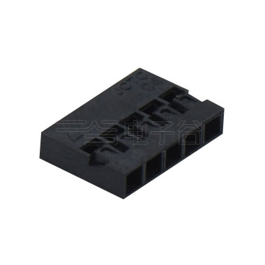 Pitch 2.00mm 单排Housing 5pin 黑色 HF