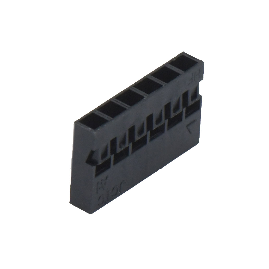 Pitch 2.00mm 单排Housing 6pin 黑色 HF