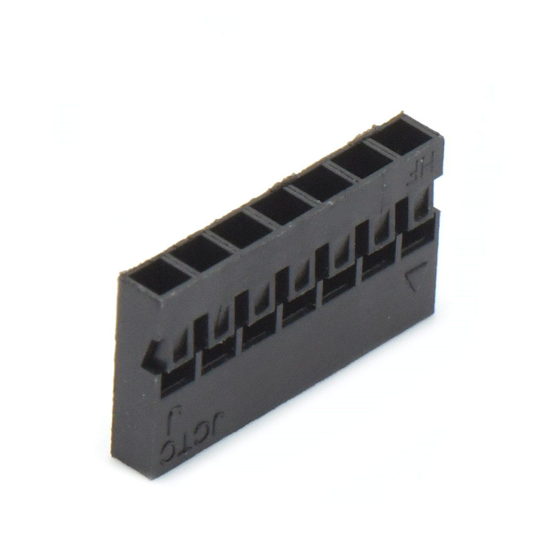 Pitch 2.00mm 单排Housing 7pin 黑色 HF