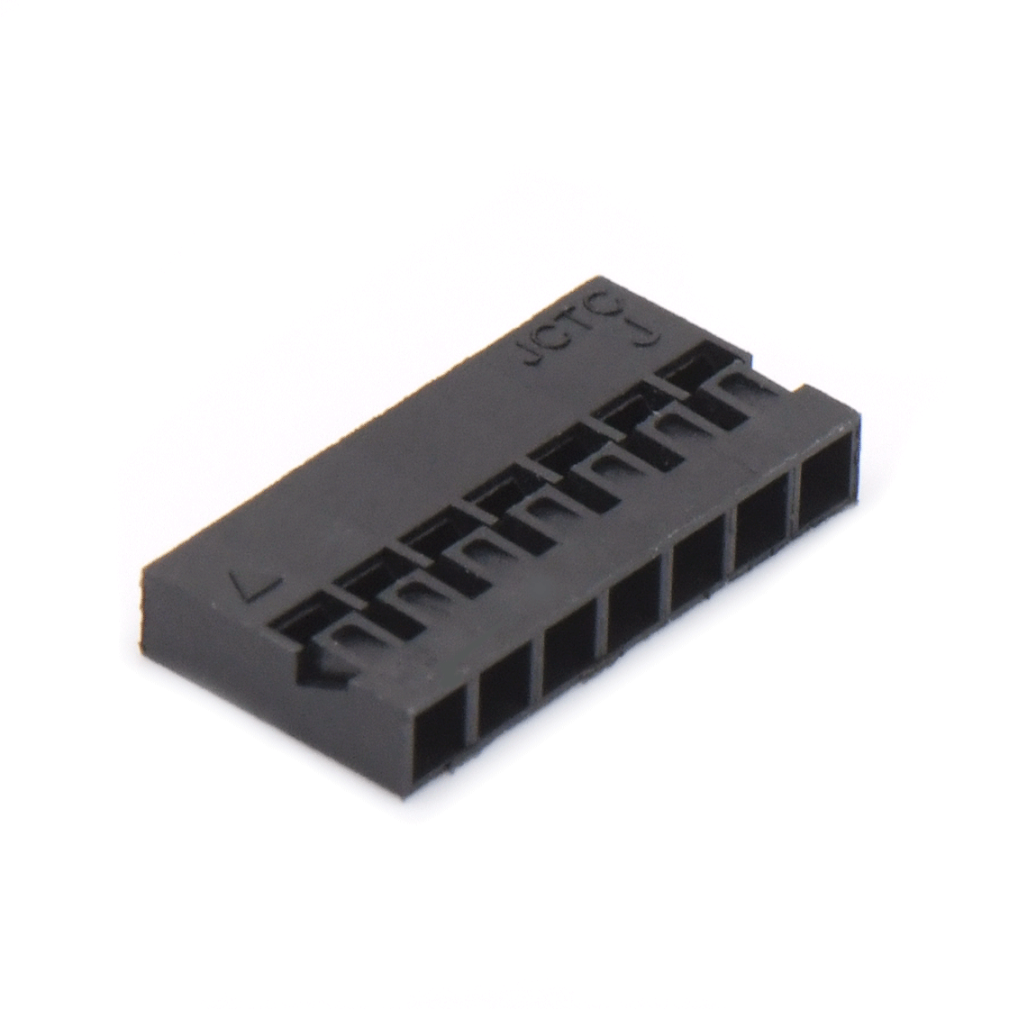 Pitch 2.00mm 单排Housing 7pin 黑色 HF
