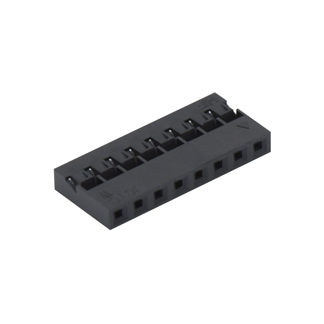 Pitch 2.00mm 单排Housing 8pin 黑色 HF