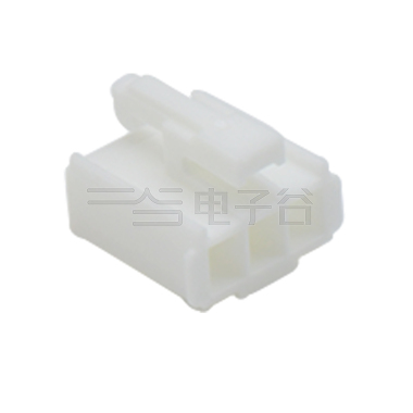 Pitch 2.00mm 单排带扣 Housing 3pin 本色 HF