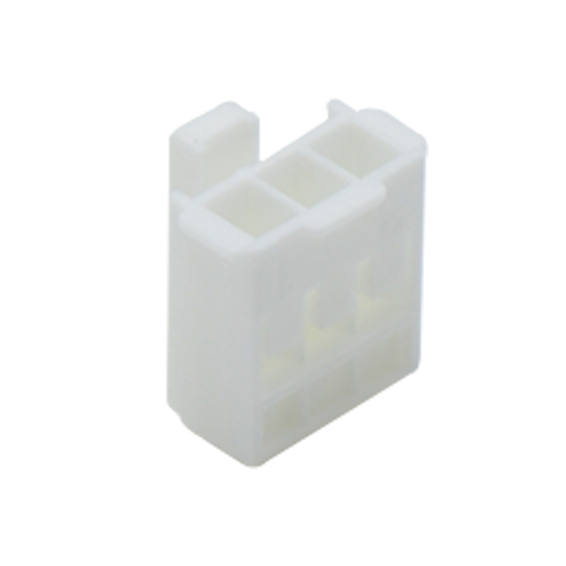Pitch 2.00mm 单排带扣 Housing 3pin 本色 HF