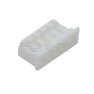 Pitch 2.00 mm 单排带双凸 Housing 5pin 本色 HF