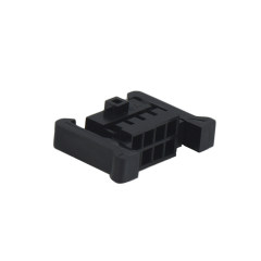 Pitch 2.00mm 双排双边带扣 Housing 黑色