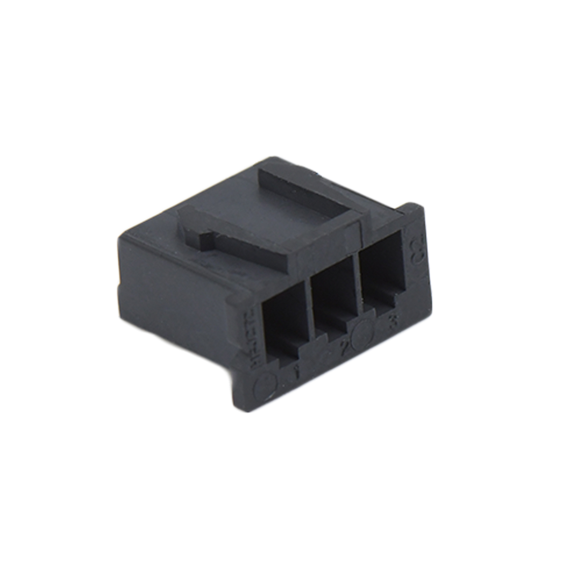 Pitch 2.50mm 单排 Housing 3pin 黑色 HF