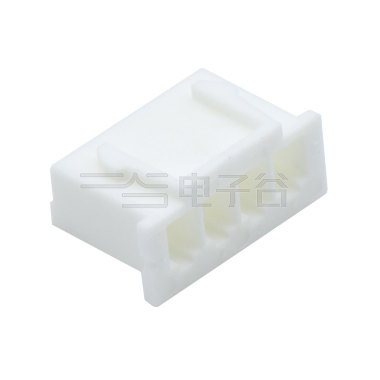 Pitch 2.50mm 单排 Housing 4pin 本色 HF