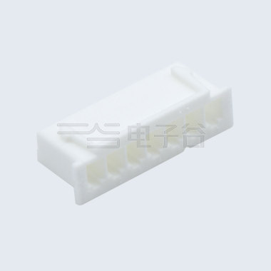 Pitch 2.50mm 单排 Housing 7pin 本色 HF