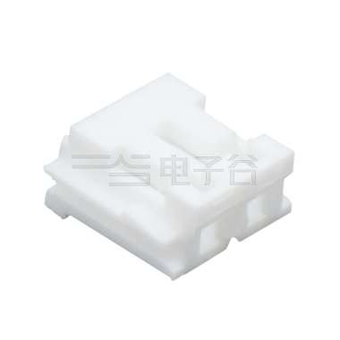 2.5-主体HOUSING 2Pin无卤 HF 白色