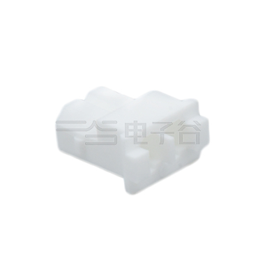 Pitch 2.50mm 单排 Housing 2pin 本色 HF