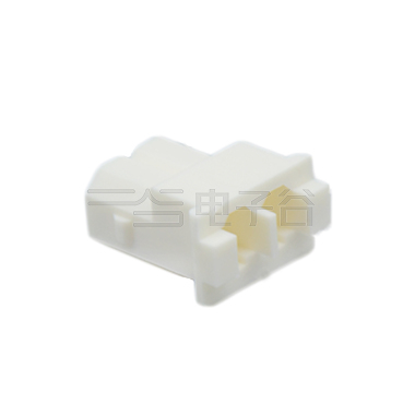 Pitch 2.50mm 单排 Housing 2pin 米黄色