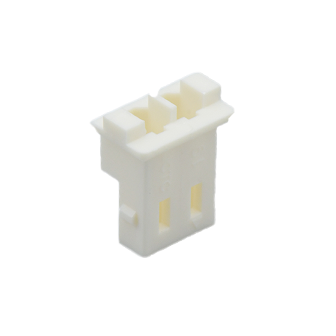 Pitch 2.50mm 单排 Housing 2pin 米黄色