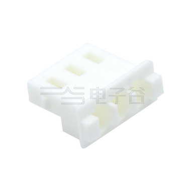 Pitch 2.50mm 单排 Housing 3pin 本色 HF