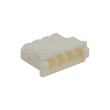 Pitch 2.50mm 单排 Housing 4pin 米黄色 HF