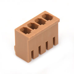 Pitch 2.50mm 单排 Housing 浅棕色
