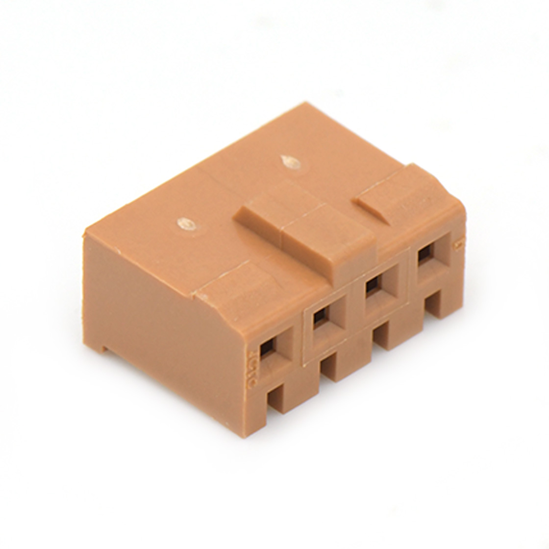 Pitch 2.50 mm 单排 Housing 4Pin 浅棕色 HF