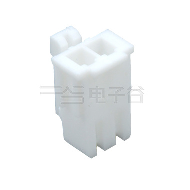 Pitch 2.50 mm 单排 带扣 Housing 2Pin 本色 HF