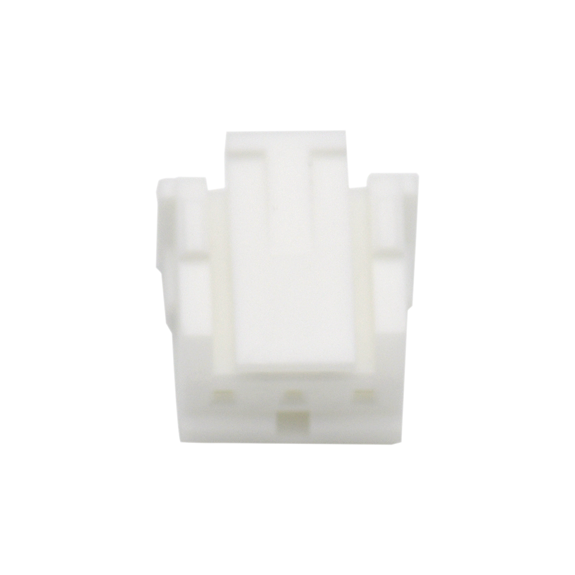 Pitch 2.50mm 单排 带锁扣Housing 3pin 本色（白色） HF