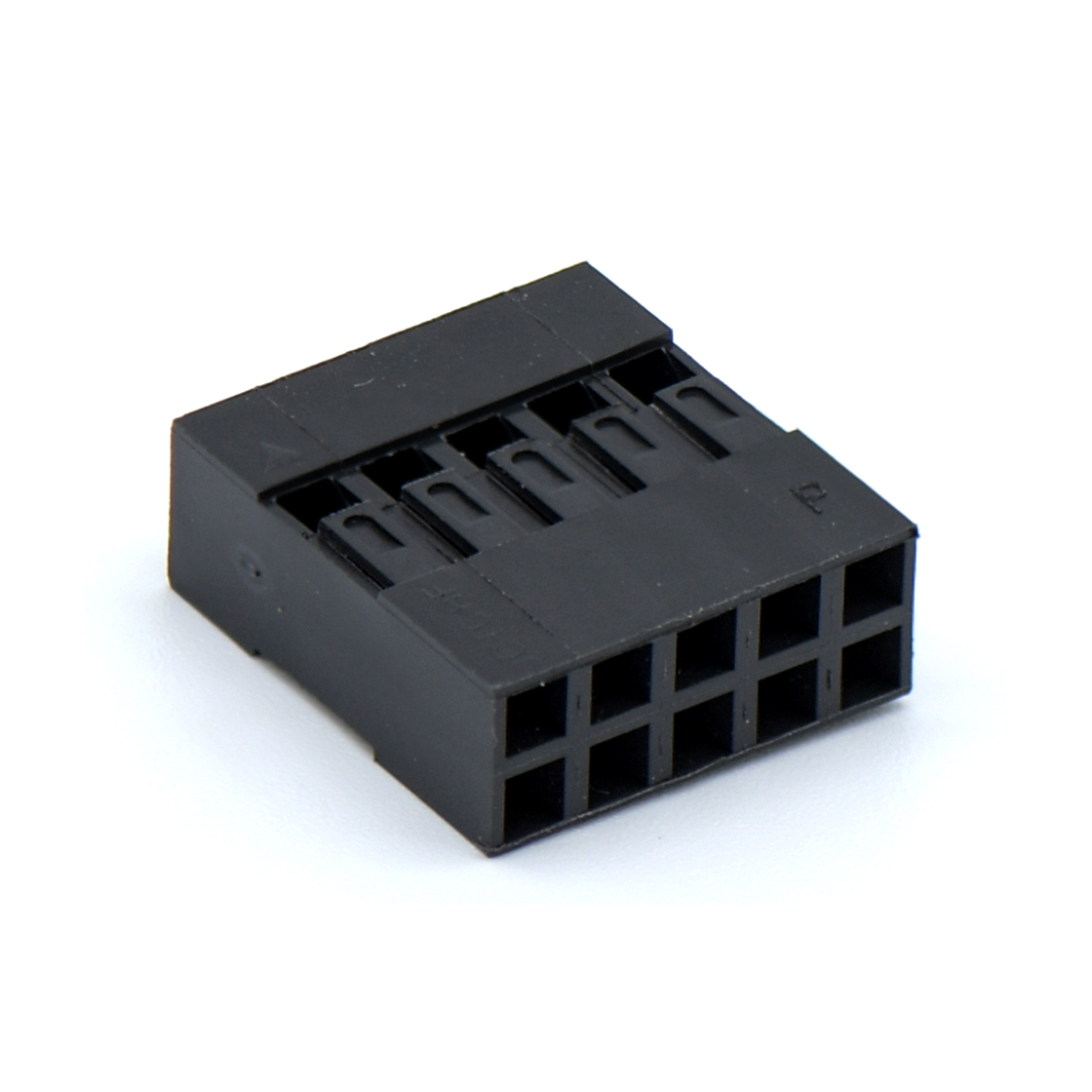 Pitch 2.54mm 双排 Housing 塞第2P