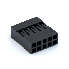 Pitch 2.54mm 双排 Housing 塞第2P