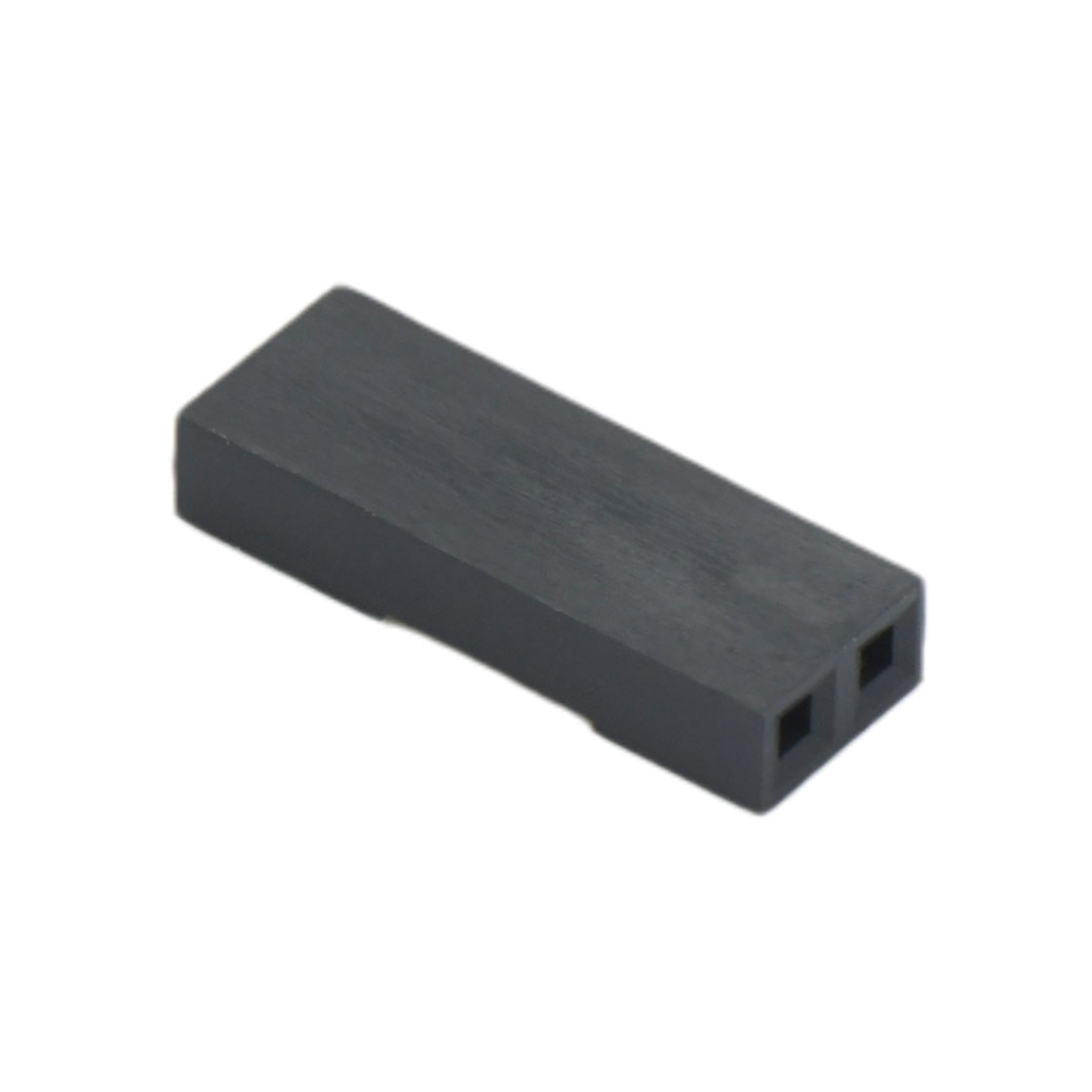 Pitch 2.54mm 单排 无卤 Housing 2pin 黑色 HF