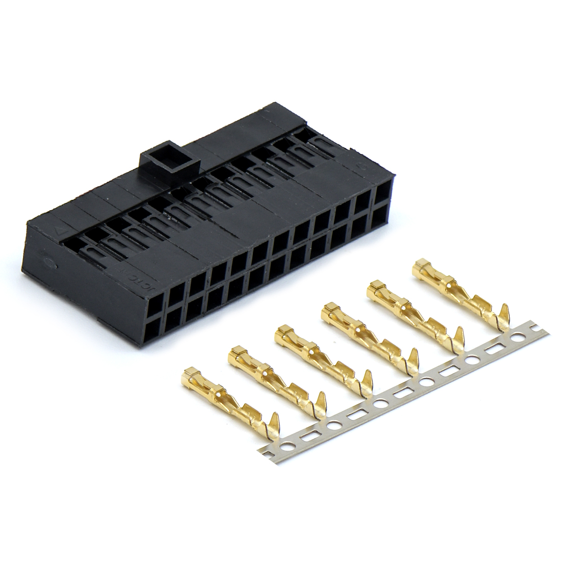 Pitch 2.54mm 低脚端子 AWG #30～#32 Au 15u"