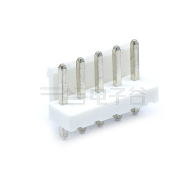Pitch 3.96mm 180° 带扣Wafer 5Pin 本色 HF