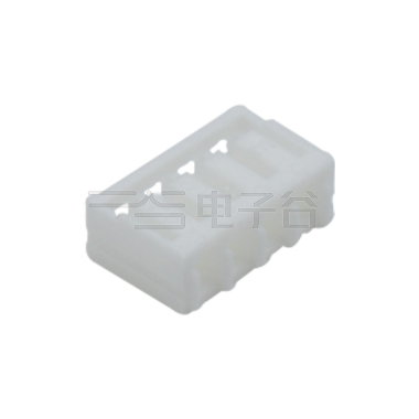 Pitch 2.00mm 立插式Housing 4Pin 本色 HF